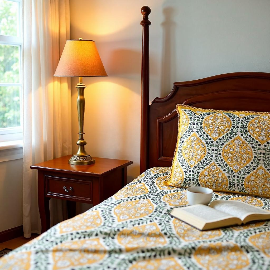 Everyday Edit | Yellow Moonhaze 100% Cotton Double Bedsheet