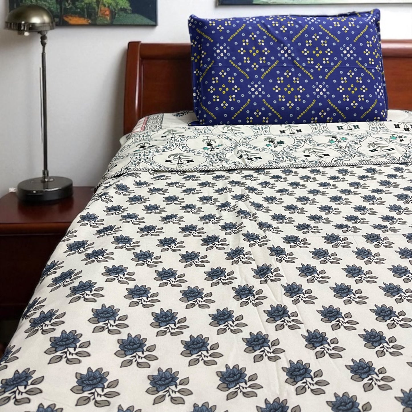 Everyday Edit | Emerald Whisper 100% Cotton Reversible Dohar (Single/Queen Size)