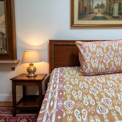 Everyday Edit | Amber Dusk 100% Cotton Double Bedsheet