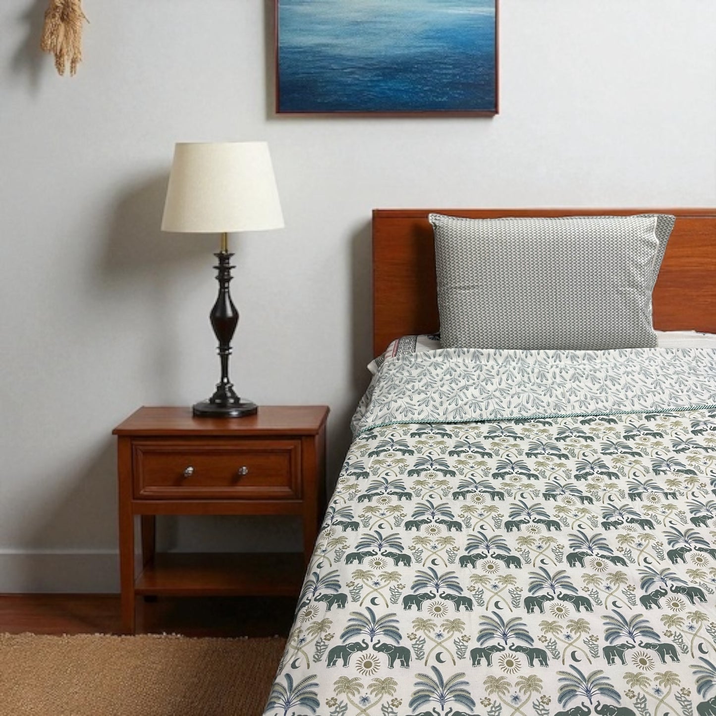 Everyday Edit | Safari Whisper 100% Cotton Reversible Dohar (Single/Queen Size)