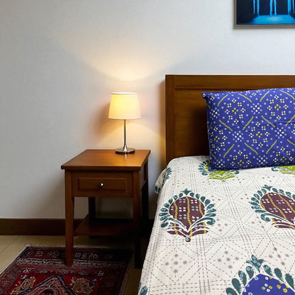 Signature Edit | Royal Indigo 100% Cotton King Size Bedsheet