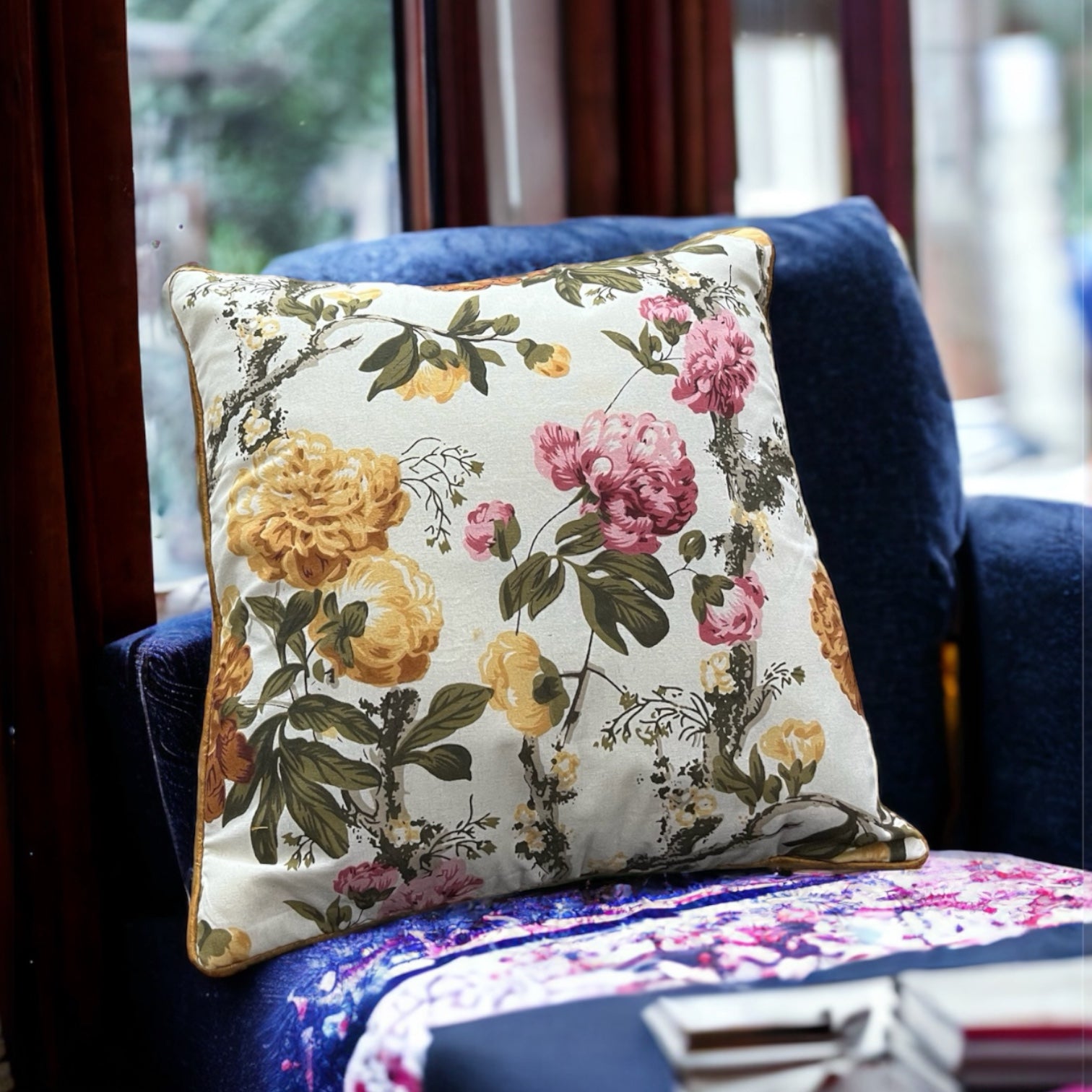 Daydream Cotton Cushion Covers 16x16 inches Set of 5