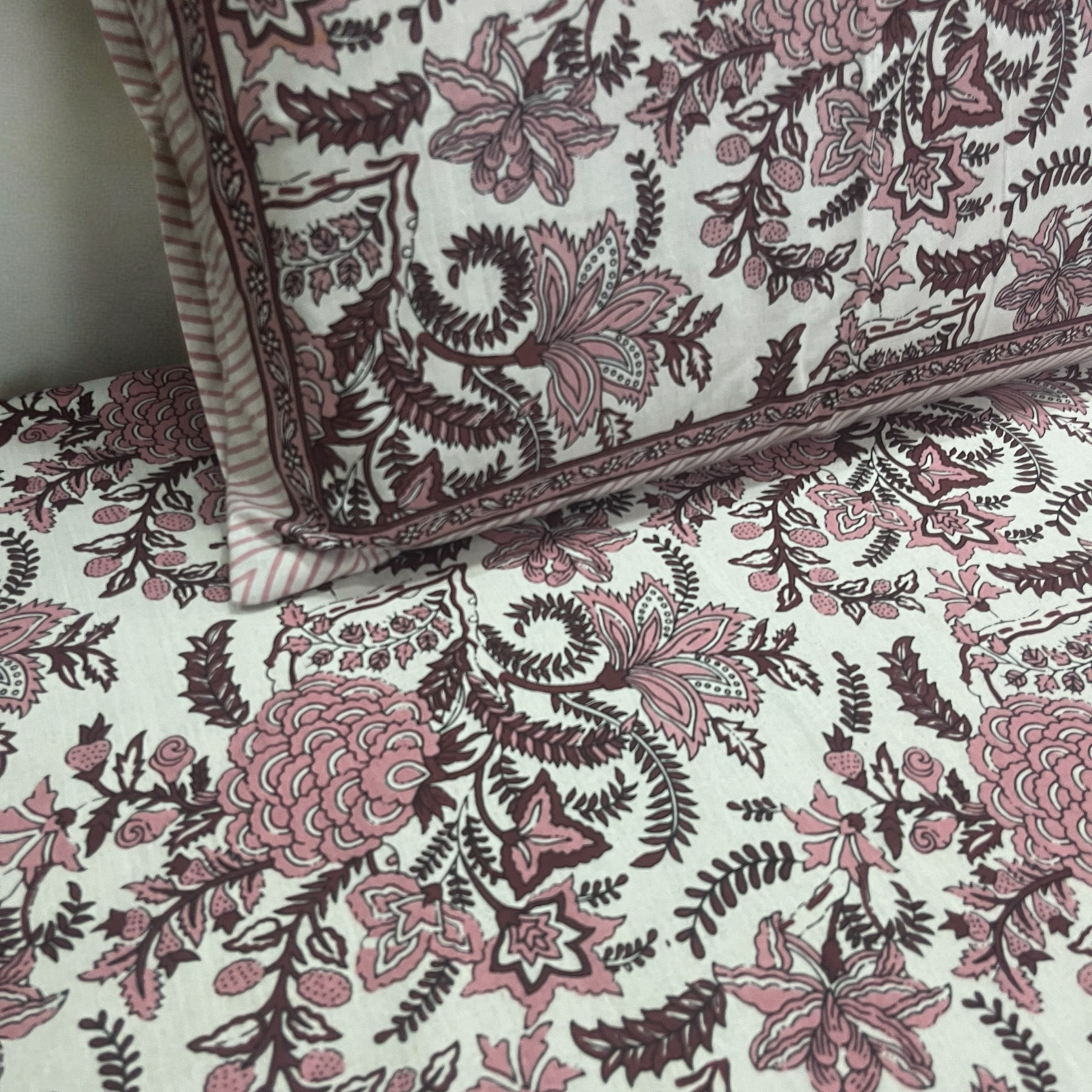Grace Pure Cotton Bedsheet With 2 Pillow Covers Cotton Goodness