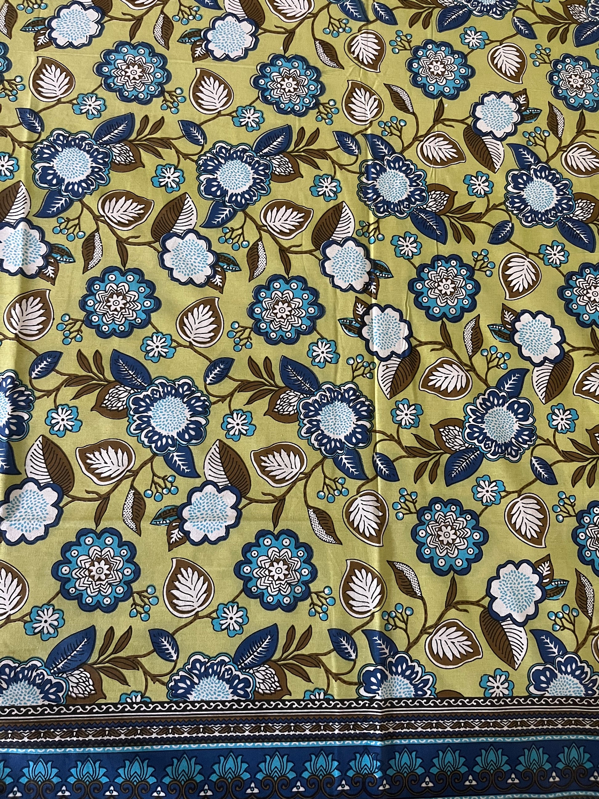 Gulbagh Pure Cotton Double Bedsheet with 2 Pillow Covers  Cotton Goodness