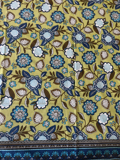 Gulbagh Pure Cotton Double Bedsheet with 2 Pillow Covers  Cotton Goodness