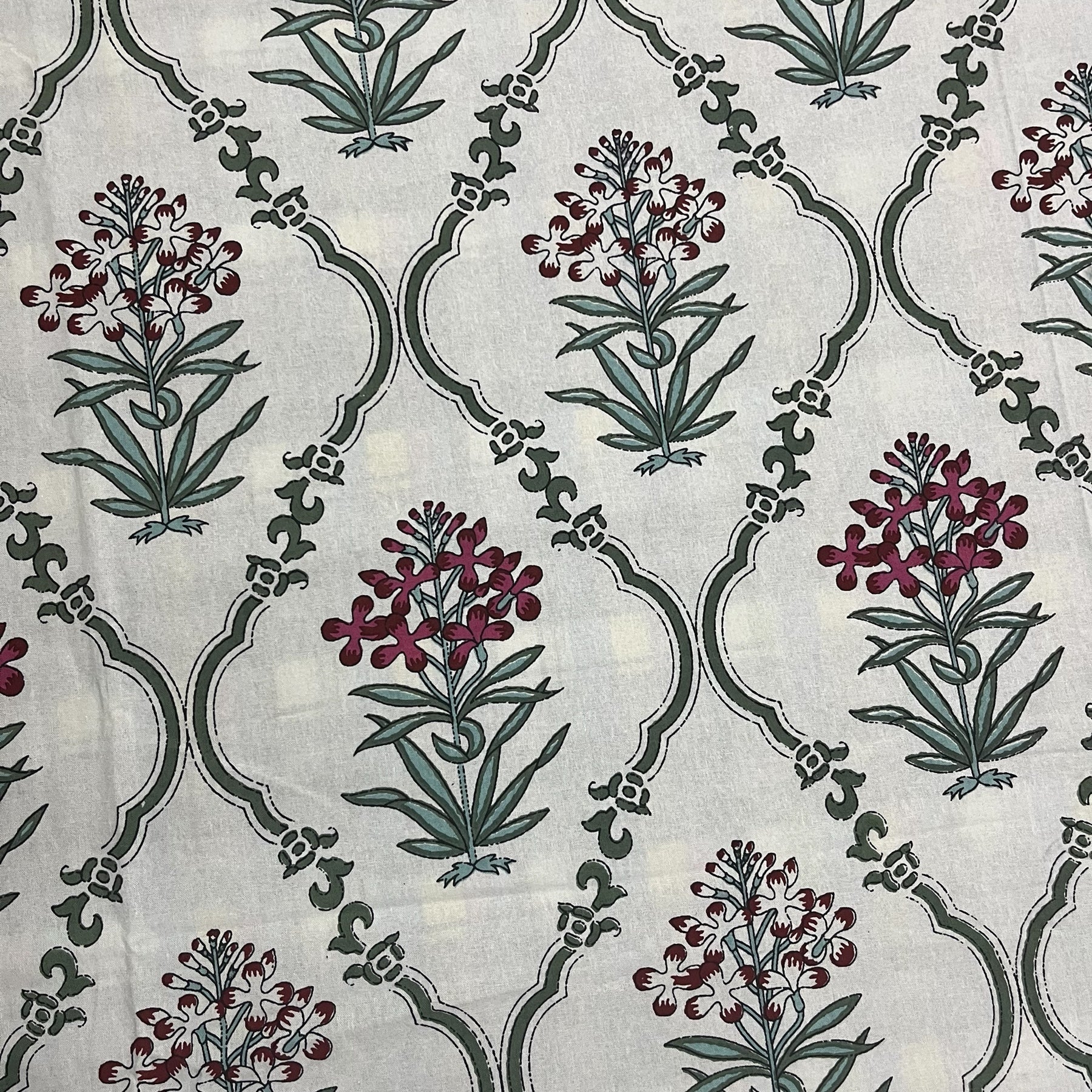 Gulbahar Pure Cotton Bedsheet with Two Pillow Covers Cotton Goodness