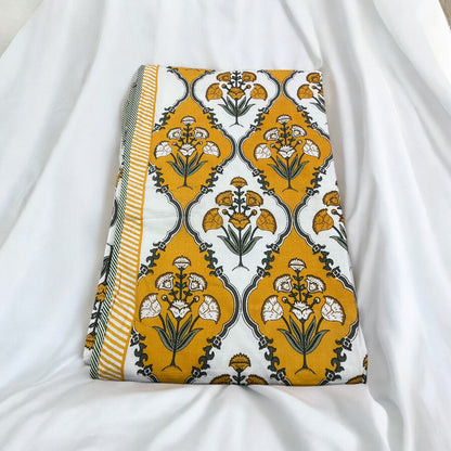 Marigold Mulmul Pure Cotton Dohar/Comforter Cotton Goodness