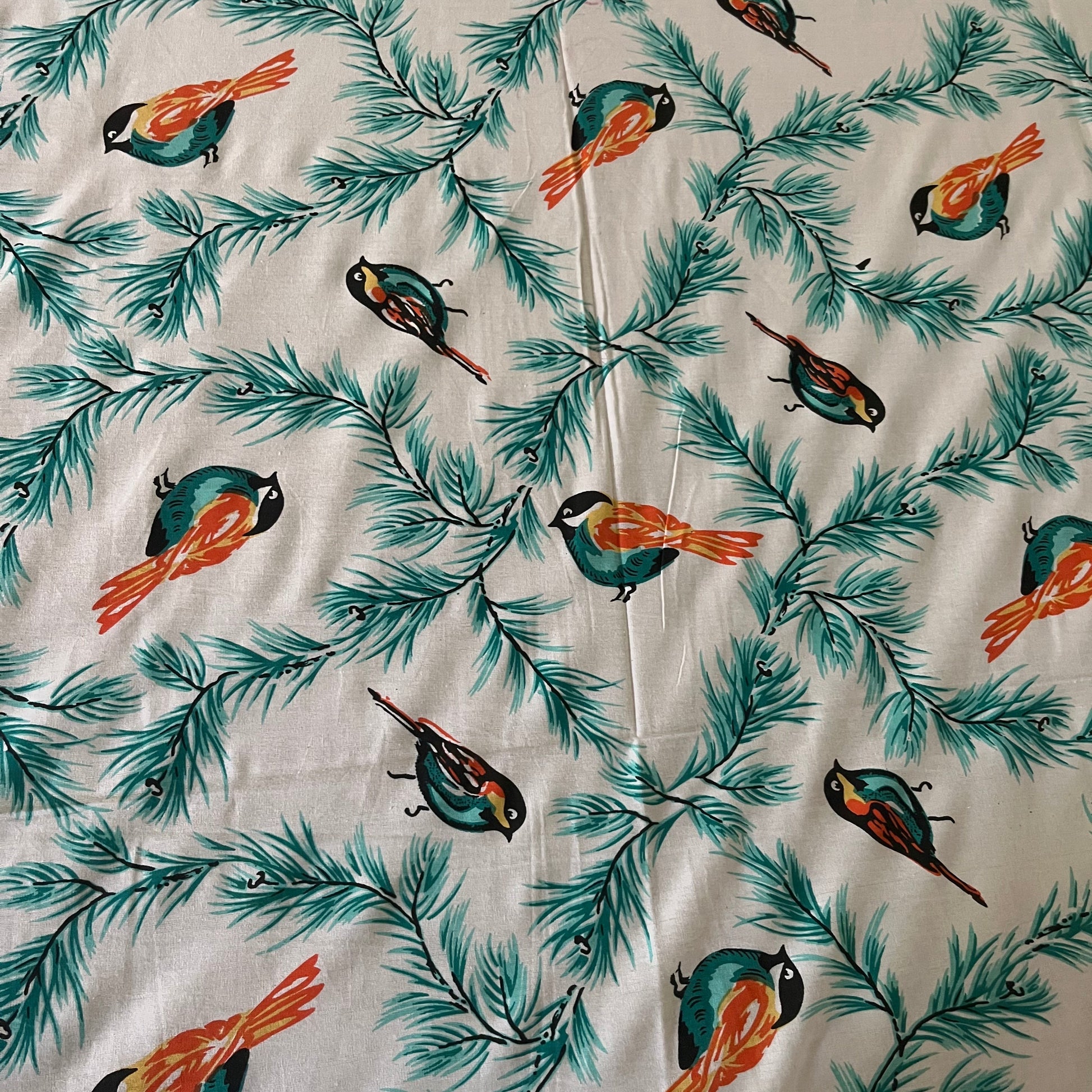 Ocean Breeze 144 TC Pure Cotton Double Bedsheet With 2 Pillow Covers Cotton Goodness