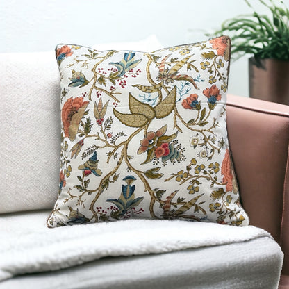 Spring Bloom 16 X 16 Inches Cushion Covers Pack of 5 Cotton Goodness